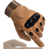 Guantes Para Moto Tacticos Protección Nudillos Beige