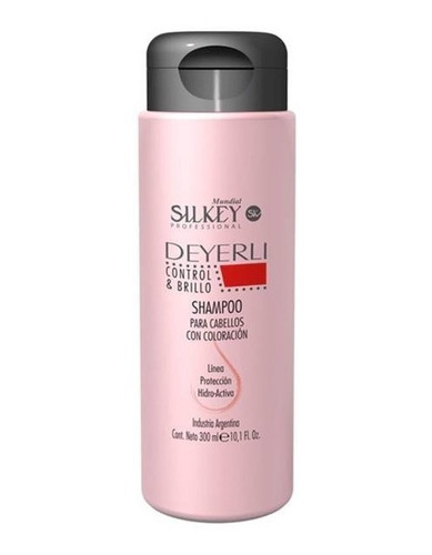  Shampoo Para Cabello Tinturado Silkey Deyerli 300ml