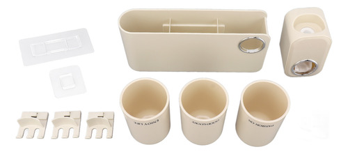 Soporte Organizador Colgante Para Cepillos De Dientes, Baño