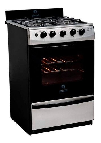 Cocina Multigas Escorial Master Style Acero Encendido Elec  