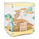 Jaula Hamster Sunny Los Accesorios Amarilla 36 X 27 X 42.5 Cm