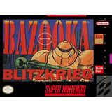 Bazooka Blitzkrieg Usado Super Nintendo Snes Físico Vdgmrs