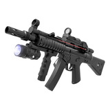 Rifle Subfusil Airsoft Mp5 Replica Resorte Laser Linterna Ct