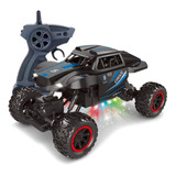 Climbing Car 4x4 Radio Control Todoterreno Luz Y Lanza Humo