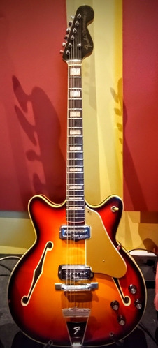 Fender Coronado Ii 1966 C/case Original Victoria 