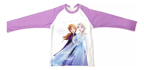 Camiseta Malla Sola Nena Manga Larga Frozen Cocot 20913