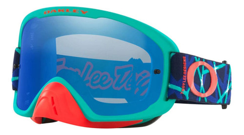 Óculos Oakley O-frame Pro Mtb Goggle Tld Blue Webstar Pro