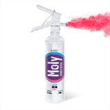 Disparador Extintor Polvo Revelación Genero Gender Reveal Color Rosa (fresa)