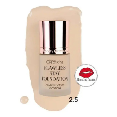 Base De Maquillaje Flawless Stay Beauty Creations Flawless Tono 2.5 | MercadoLibre
