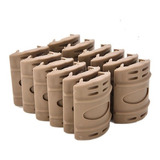 12 Cubre Rieles Tan 20mm Gotcha Airsoft Xtreme C