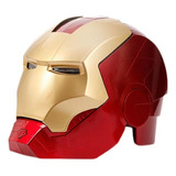 Casco Iron Man 1:1, Apto Para Niños, Se Puede Abrir Y Cerrar