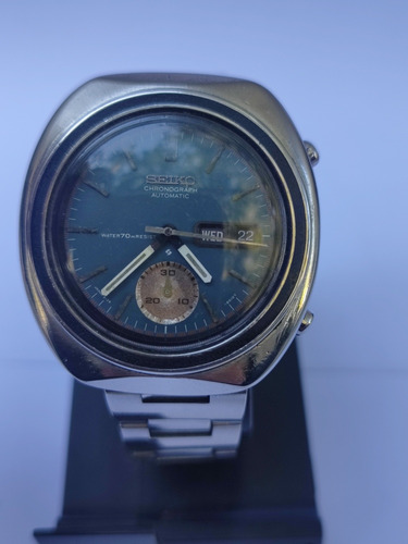 Reloj Seiko Cronografo Automático Vintage Funcionando Bien