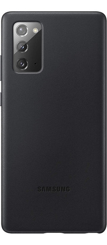Funda Cuero Negro Original Para Samsung Galaxy Note 20
