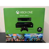 Xbox One 500gb + Kinect + Jogos