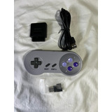 Control Inalámbrico Retro Para Snes Y Pc