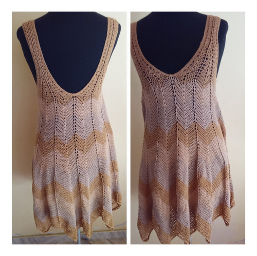 Vestido Tejido A Crochet 