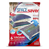 Bolsas De Almacenamiento De Vacio Premium Spacesaver 6 Pack