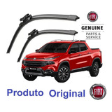 Par Palheta Limpador Para-brisa Fiat Toro 2019 Genuino