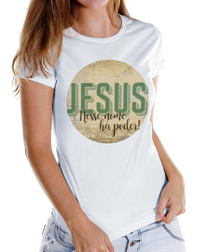 T Shirt Blusinha Feminina Evangélica Moda Religiosa