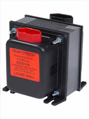 Transformador 2000va 110v 220v Bivolt