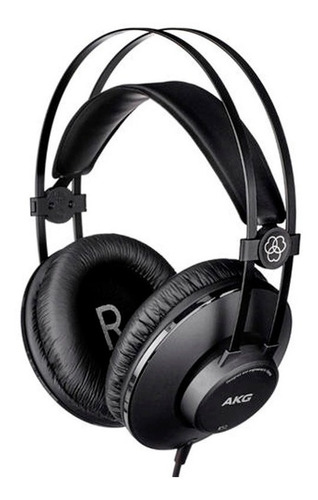 Fone De Ouvido Akg K52 Headphone Profissional Studio Mixagem