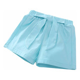 Pantalones Cortos Cortos Elásticos Para Niñas G Summer 1002