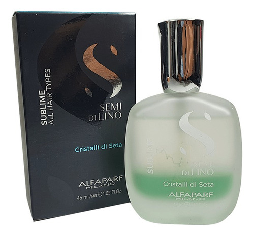 Serum Bifasico Semi De Lino Seta Alfaparf X 45 Ml Cristalli