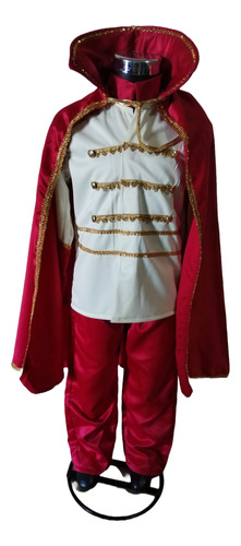 Disfraz Realeza De Rey O Principe Rojo, Traje Real Para Niños, Rey Rojo, Dia Del Niño O Traje De Rey Y Principe, Disfraz De Rey, Principe