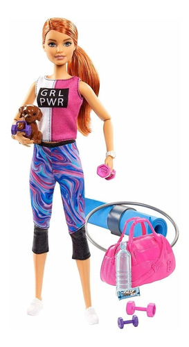 Barbie Fitness Made To Move Original Barbie Mattel