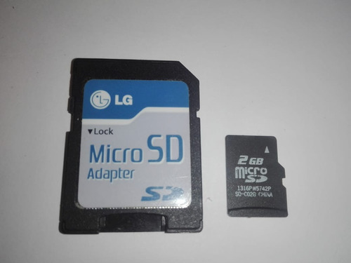 Memoria Micro Sd 2gb Sd-c02g Testeada - Envio