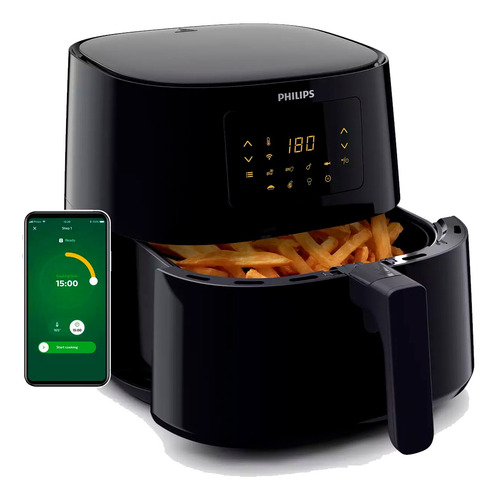 Freidora Philips Airfryer Extra Grande Hd9280/90 Conectada