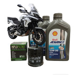 Kit Service Benelli Trk 502+shell Sintetico+filtro Hiflo 