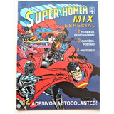 Livro Super-homem Mix Expecial Adesivos Autocolantes Abril