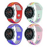 4 Correas De 20mm For Samsung Galaxy Watch 6 4 5 Active