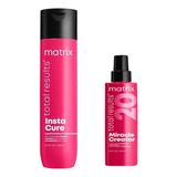 Shampoo Insta Cure Matrix 300ml+spray Miracle Creator 190ml 