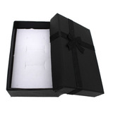 Set 12 Cajas De Regalo 5x8 Cms Negras Para Conjunto Joyas