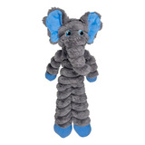 Kong Shakers Crumples Elefante Xl Brinquedo Pelucia P/cães Cor Cinza