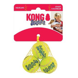Brinquedo Kong Squeakair Tennis Balls X-small Pac 3 Un
