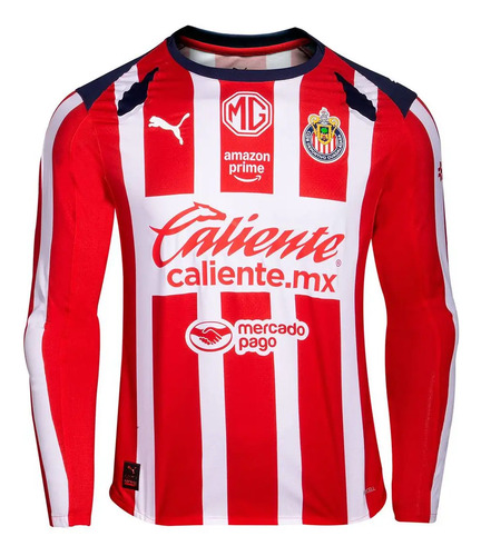 Jersey Original Puma Chivas Guadalajara Jugador Manga Larga | Envío gratis