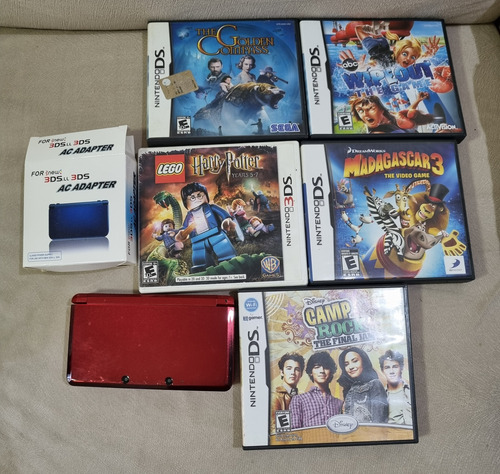 Nintendo 3ds Com Jogos Físicos 