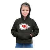 Sudadera Infantil Logo Kansas City Chiefs Nfl P Regalo