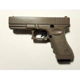 Replicaairsoft Glock 17 Tan, Metalica-resorte, Envio Gratis