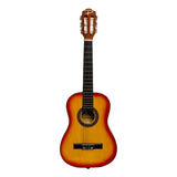 Guitarra De Niño / A 3/4 Criolla  86 Cm Natural + Funda Puas