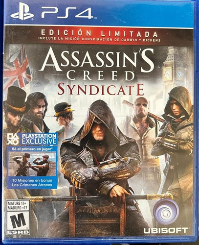 Assassin Creed Syndicate Edicion Limitada Ps4 Usado