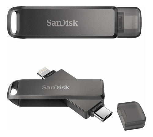 Pendrive Sandisk Ixpand 128gb Usb-c E Lightning P/ iPhone 