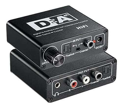Southsky Dac Convertidor De Audio, Adaptador Bidireccional R