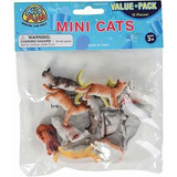 Figuras De Gatos Miniaturas (12 Unidades)