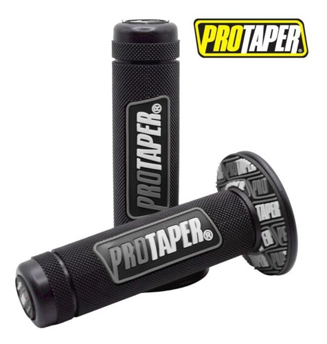 Puños Pro Taper Negros C/ Gris Manoplas Protaper !!!