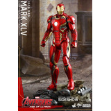 Iron Man Mark 45 Die Cast Hot Toys 1/6 Avengers Aou