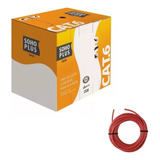 Cabo De Rede Patch Cord Furukawa Sohoplus Cat6 Vermelho-10m